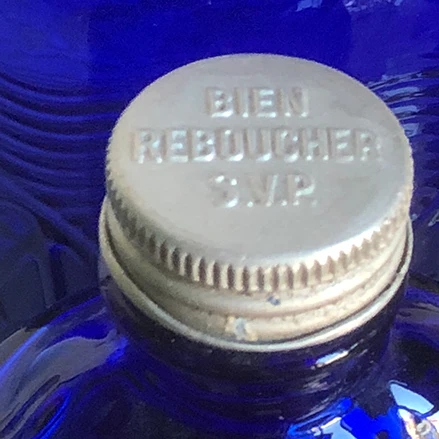 blaue Flasche